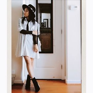 White Shirt dress